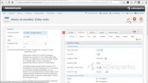 Cómo cambiar colores y logo del sitio Vintas en Joomla 2.5