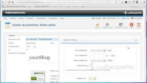 Cómo cambiar el logo y los colores en la tienda Yourshop Joomla 2.5