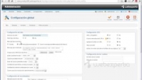 Primeros pasos: La configuración global de Joomla - Sistema