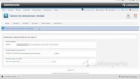 Reloj navideño en Joomla!