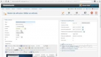 Crear artículos en Joomla